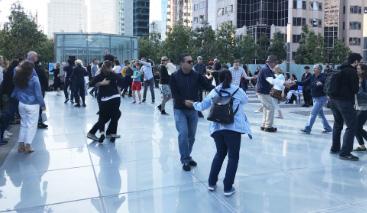 Walkable glass floor